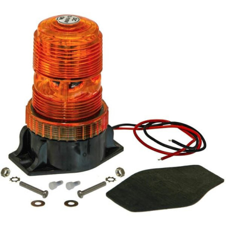 Lampa błyskowa LED, 10-110V, przykręcana