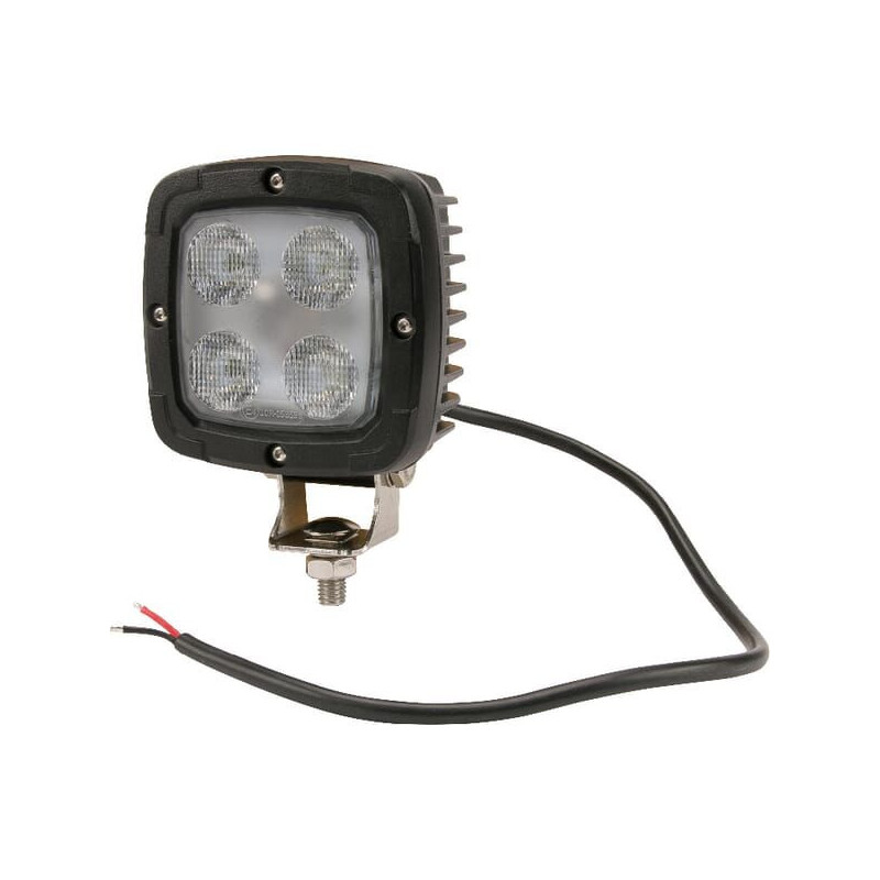 Lampa robocza LED, kwadratowa, 40W 4000 lm 10/30V  światło rozproszone Kramp