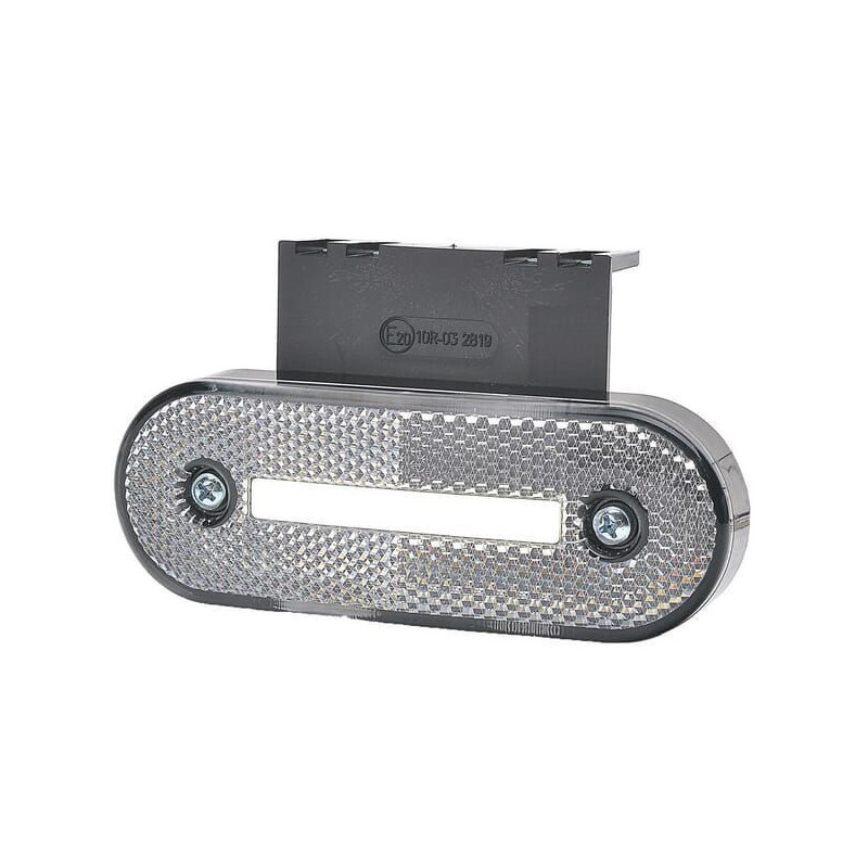 Lampa obrysowa LED, prostokątna, 12-24V, 115.3x41.3x20 mm, Kramp