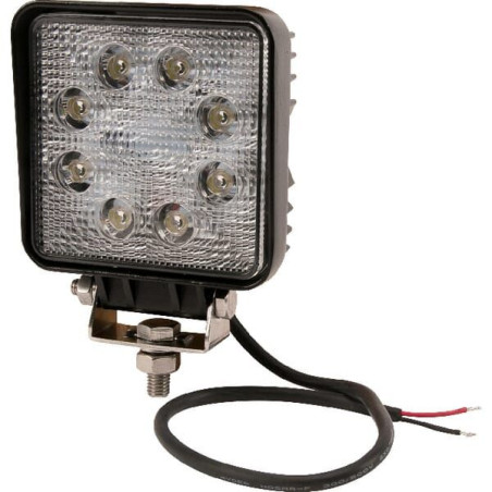 Lampa robocza LED, kwadratowa, 24W 1920 lm 10/30V światło skupione 8 LED gopart