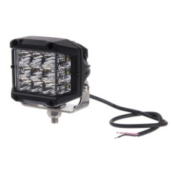 Lampa robocza LED, kwadratowa, 30W 2850 lm 10/30V światło krótkie z wiązką punktową Combo 15 LED Kramp