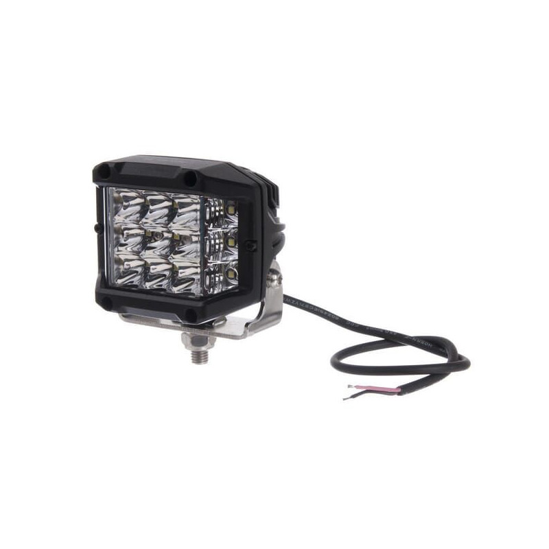 Lampa robocza LED, kwadratowa, 30W 2850 lm 10/30V światło krótkie z wiązką punktową Combo 15 LED Kramp