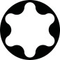 "Nasadka Torx 1/2"", TX 80"