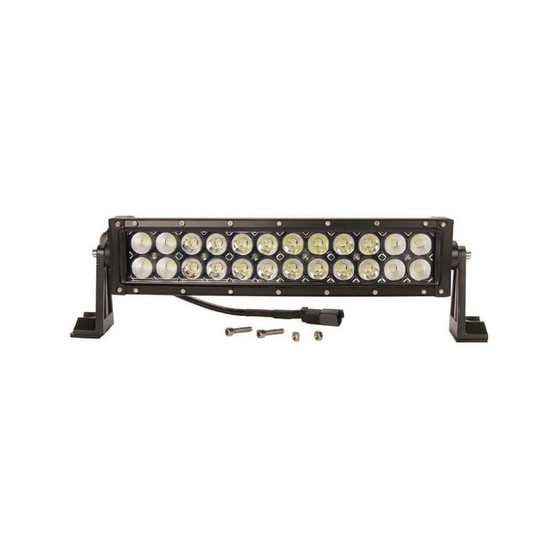 Lampa robocza łukowa LED, 72W, 6120lm, prostokątna, 12/24V, z wtyczką Deutsch, Combo, 24 LED Kramp