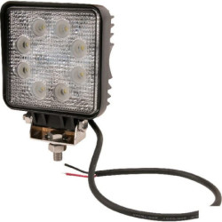 Lampa robocza LED, kwadratowa, 24W 1920 lm 10/30V światło rozproszone 8 LED gopart