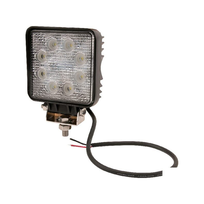 Lampa robocza LED, kwadratowa, 24W 1920 lm 10/30V światło rozproszone 8 LED gopart