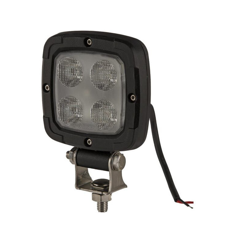 Lampa robocza LED, kwadratowa 20W 2200lm 10-80V światło rozproszone Kramp