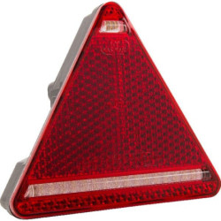 Lampa tylna zespolona LED, lewa, trójkątna, 12/24V 5-pinowa Kramp