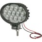 Lampa robocza LED, owalna 65W 5200lm 10/30V z wtyczką Deutsch 2-pin światło rozproszone 13 LED Kramp