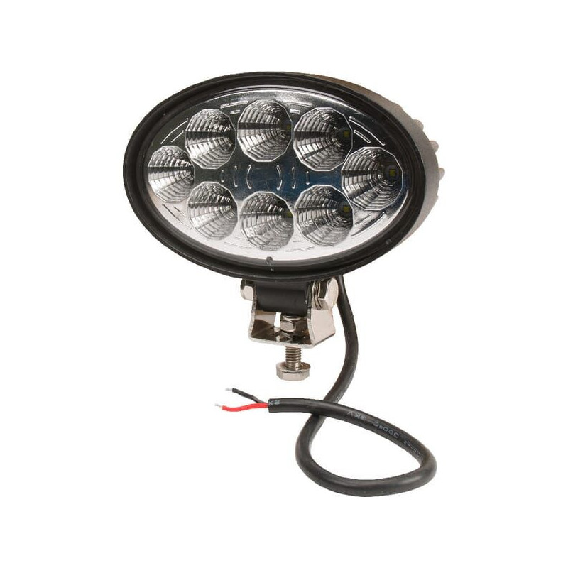 Lampa robocza LED, owalna, 24W 2240 lm 10/30V światło rozproszone 8 LED Kramp