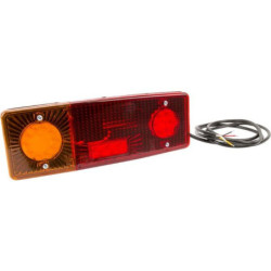 Lampa tylna zespolona LED, lewa, prostokątna, 12/24V Kramp