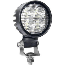 Lampa robocza LED, okrągła 40W 4000lm 10/30V z wtyczką Deutsch 4 LED 360° Kramp