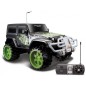 Samochód Jeep Wrangler Rubicon RC zielony/czarny/biały w skali 1:16