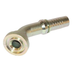 Końcówka + kołnierz DN16 - Ø 47,6 mm, 45°