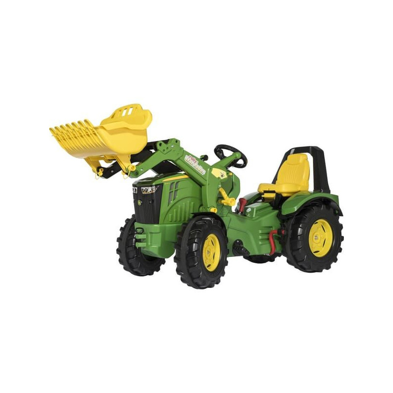 Traktor John Deere 8400R X-Trac z ładowaczem czołowym i hamulcem