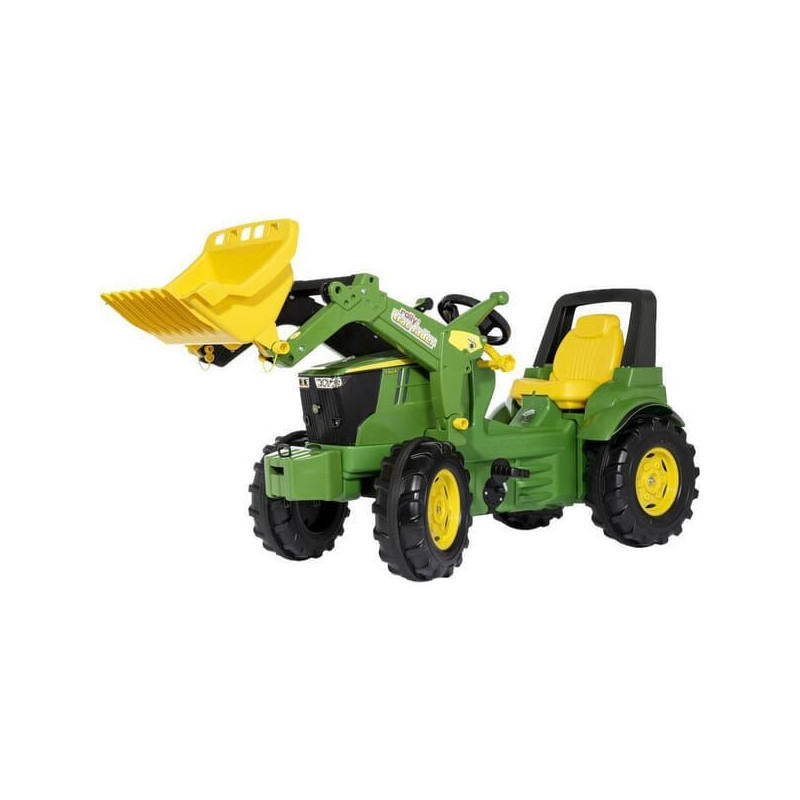 Traktor John Deere 7310R z ładowaczem czołowym