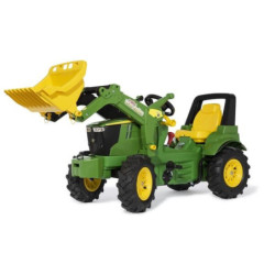 Traktor John Deere 7310R z ładowaczem czołowym i ogumieniem pneumatycznym