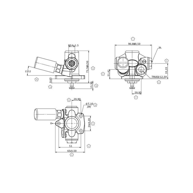 Pompa ssąca, pasuje do John Deere