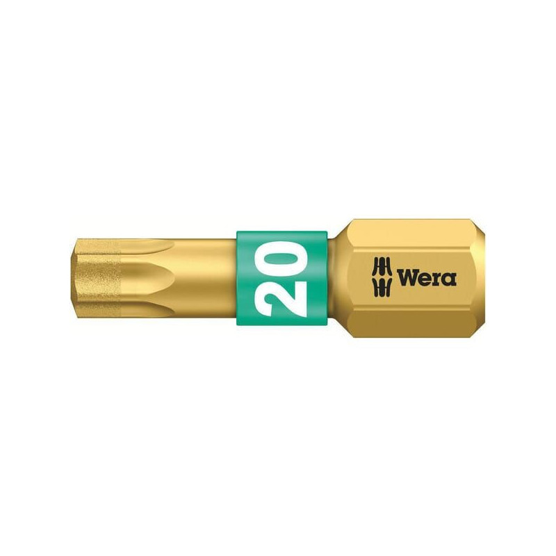 "Bit Premium 1/4"" Torx Wera, T20x25"