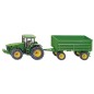 Ciągnik John Deere 8430 z przyczepą