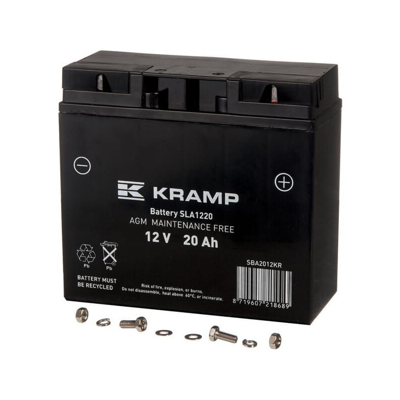 Akumulator 12V 20Ah 140A Kramp