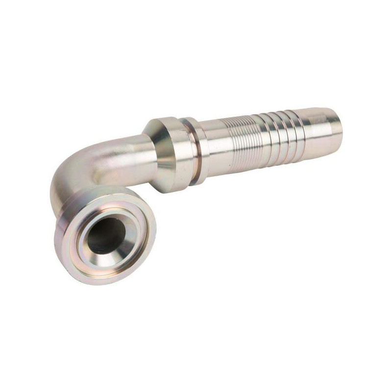 Końcówka węża SFS-NS z kołnierzem 90° 6000, DN32 47.6 mm