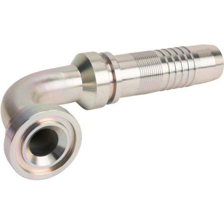 Końcówka węża SFS-NS z kołnierzem 90° 6000, DN32 47.6 mm
