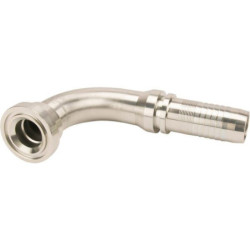 Końcówka węża SFS-NS z kołnierzem 90° 6000, DN40 63.5 mm
