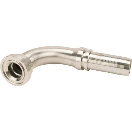 Końcówka węża SFS-NS z kołnierzem 90° 6000, DN40 63.5 mm