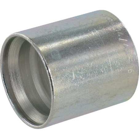Tuleja Ø45x47.7mm DN25 stal / ocynk Alfagomma