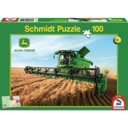 Puzzle kombajn zboż.John Deere