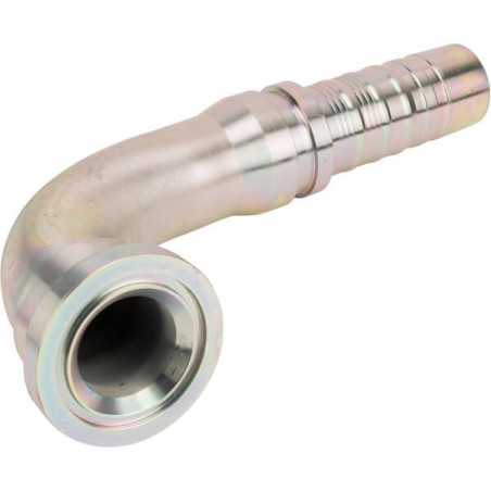 Końcówka węża SFS-NS z kołnierzem 90° 6000, DN40 79.4 mm