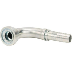Końcówka węża SFS-NS z kołnierzem 90° 6000, DN25 54 mm
