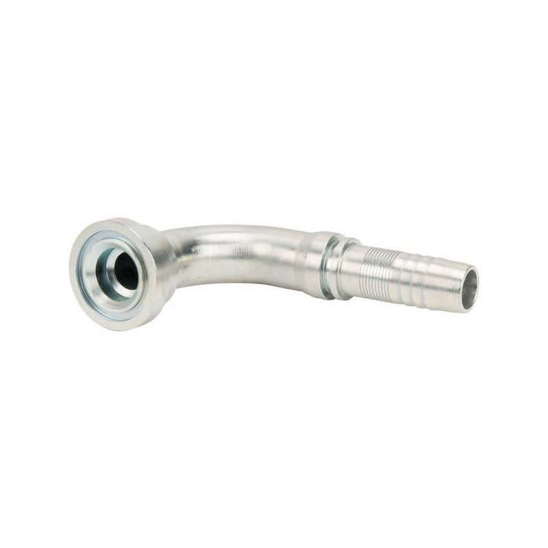 Końcówka węża SFS-NS z kołnierzem 90° 6000, DN25 54 mm