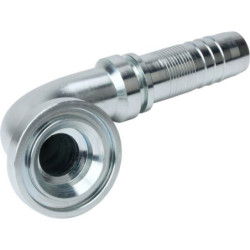 Końcówka węża SFL-NS z kołnierzem 90° 3000, DN40 71.4 mm