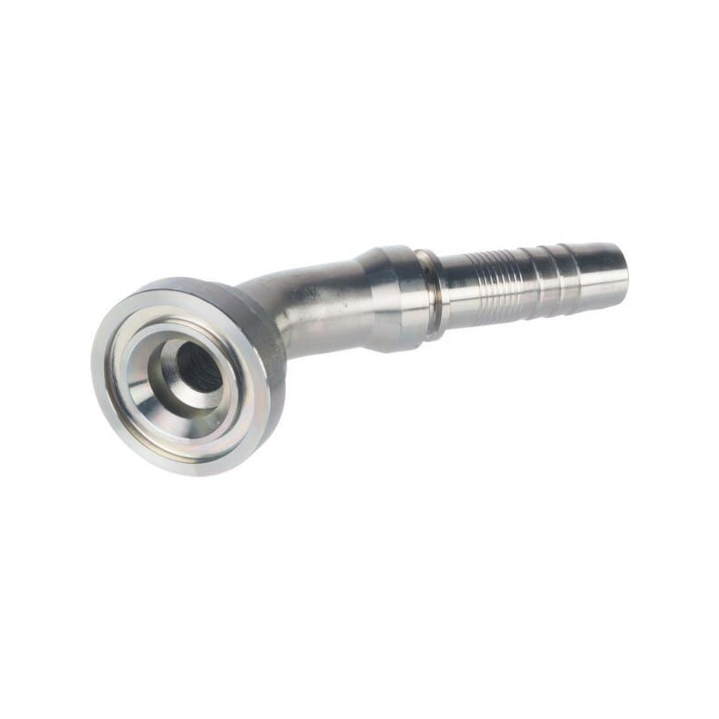 Końcówka węża SFS-NS z kołnierzem 45° 6000, DN20 47.6 mm