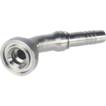 Końcówka węża SFS-NS z kołnierzem 45° 6000, DN20 47.6 mm
