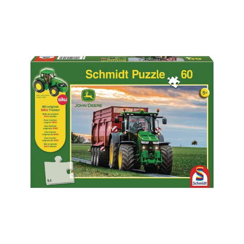 Puzzle ciągnik John Deere 8370R