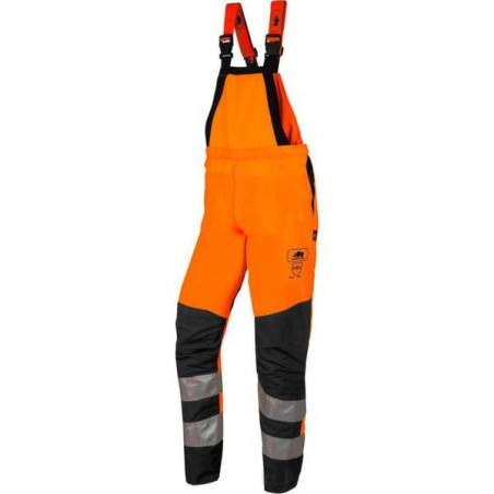 Ogrodniczki dla pilarzy, Hi-vis pomarańczowe, 1RH1, XL