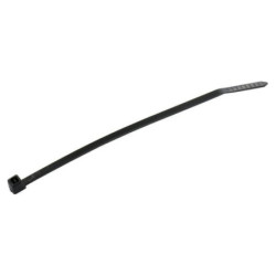 Opaska kablowa 2.5x160 mm czarna, Nylon, max. Ø 40 mm Kramp