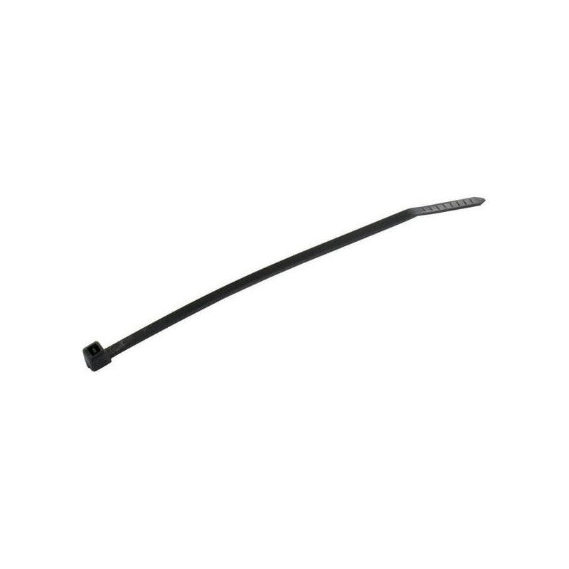 Opaska kablowa 2.5x160 mm czarna, Nylon, max. Ø 40 mm Kramp