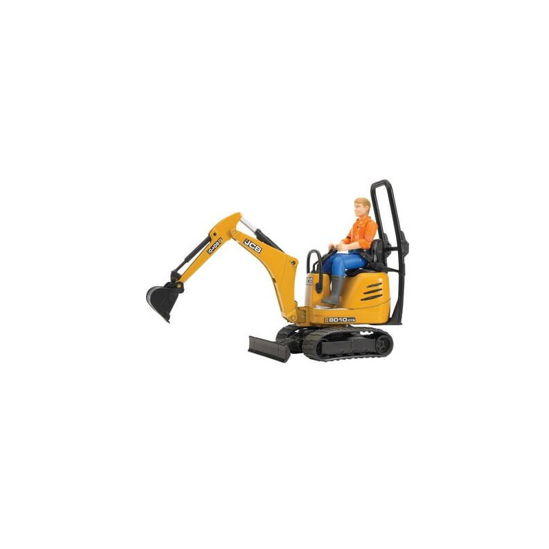 Bruder Minikoparka JCB 8010 z kierowcą U62002