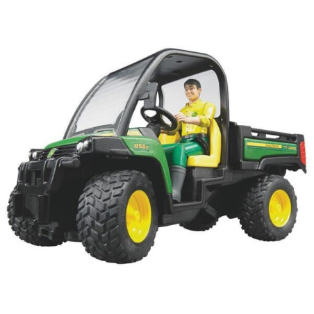 Bruder Zabawka John Deere Gator 855D z kierowcą U02490