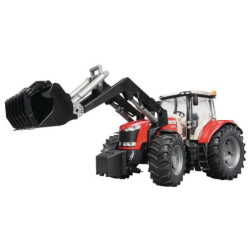 Bruder Ciągnik Massey Ferguson 7600 z ładowaczem U03047