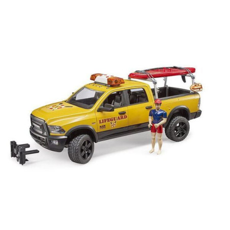 Bruder Samochód RAM 2500 Power Wagon Life Guard z ratownikiem i akcesoriami U02506