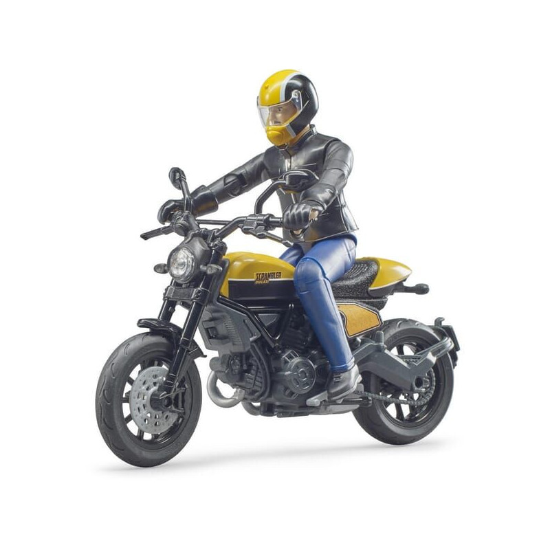 Bruder Motocykl Scrambler Ducati Full Throttle z kierowcą  U63053