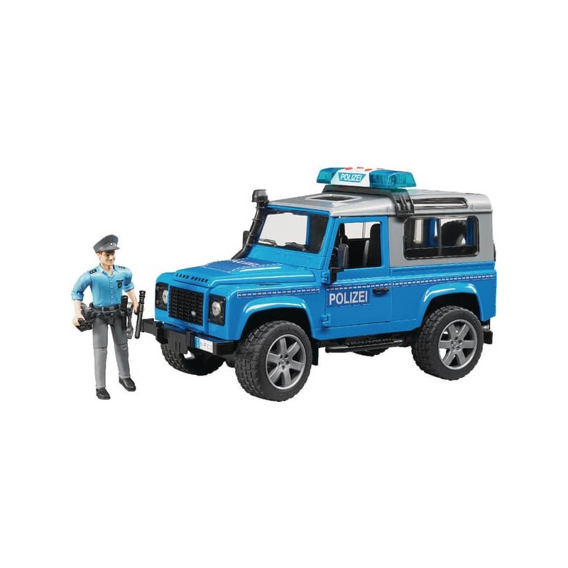 Bruder Policja Land Rover Defender U02597