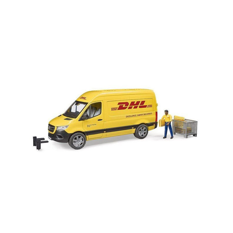 Bruder Samochód MB Sprinter DHL z kierowcą U02671