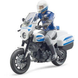 Bruder Motocykl policyjny Scrambler Ducati z figurką policjanta  U62731