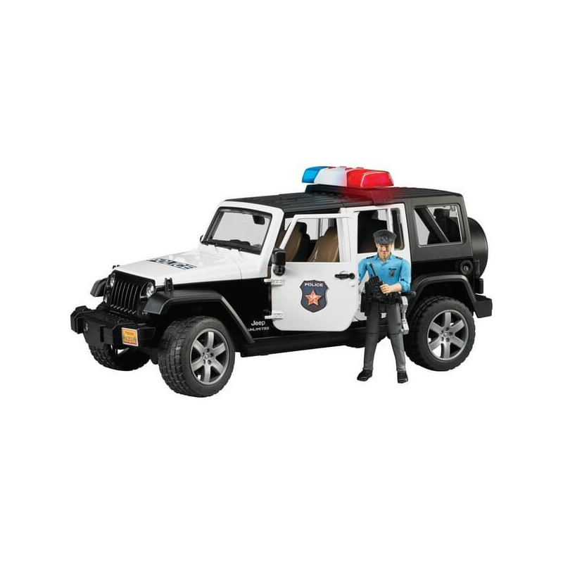 Bruder Samochód polic. Jeep Rubicon U02526